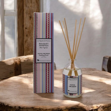 Bouquet aromatique santal orchidee